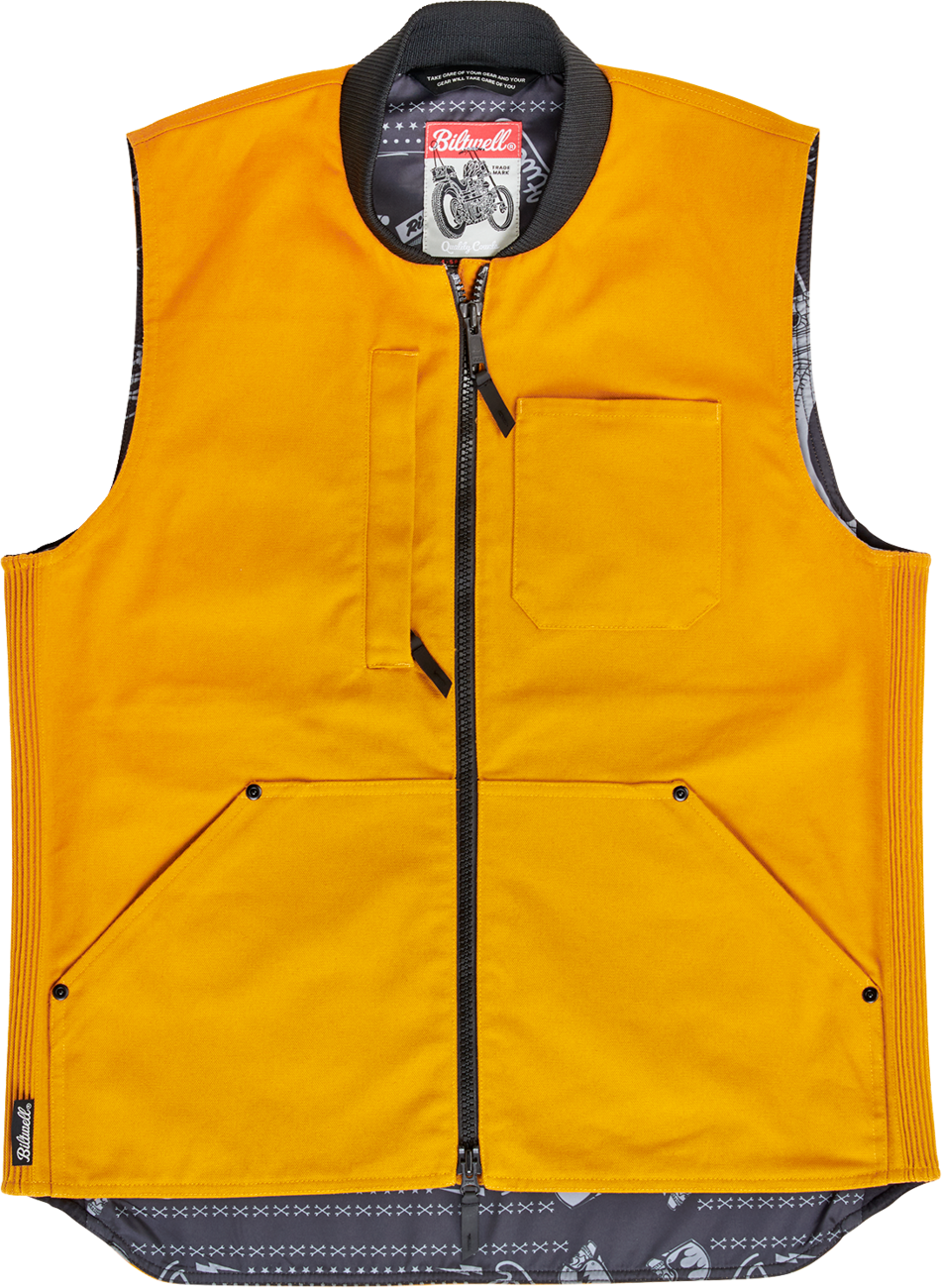 BILTWELL 4 Speed Vest - Gold - Large 8150-120-004