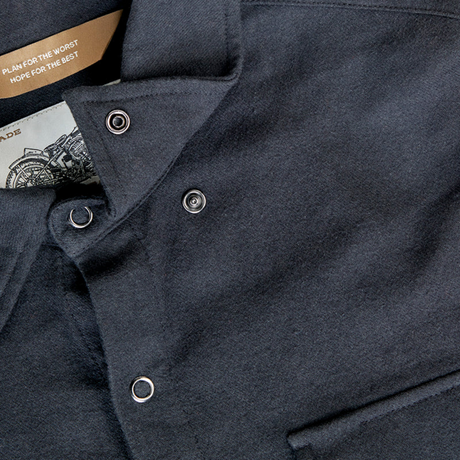 BILTWELL HI Test Flannel Shirt - Black - XL 8128-124-005