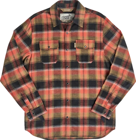 BILTWELL HI Test Flannel Shirt - Rust - 3XL 8128-125-007