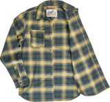 BILTWELL HI Test Flannel Shirt - Moss - Medium 8128-126-003