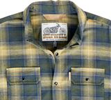 BILTWELL HI Test Flannel Shirt - Moss - Medium 8128-126-003