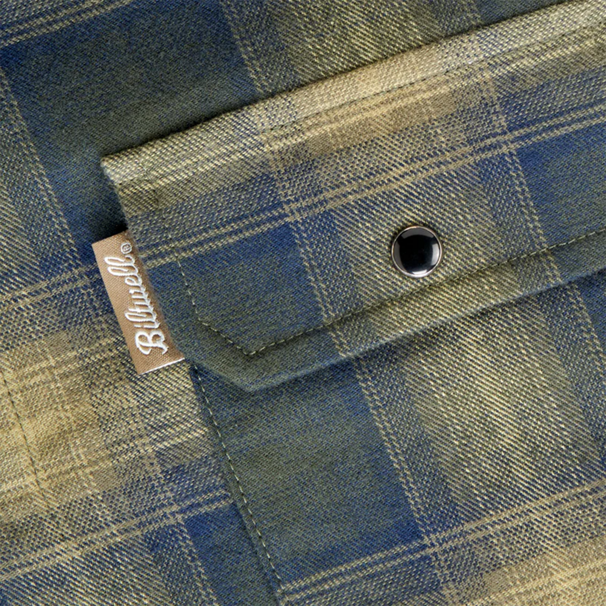 BILTWELL HI Test Flannel Shirt - Moss - Large 8128-126-004