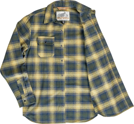BILTWELL HI Test Flannel Shirt - Moss - 3XL 8128-126-007
