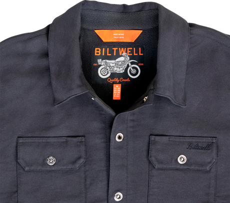 BILTWELL El Dorado Shirtjack - Black - Large 8129-121-004