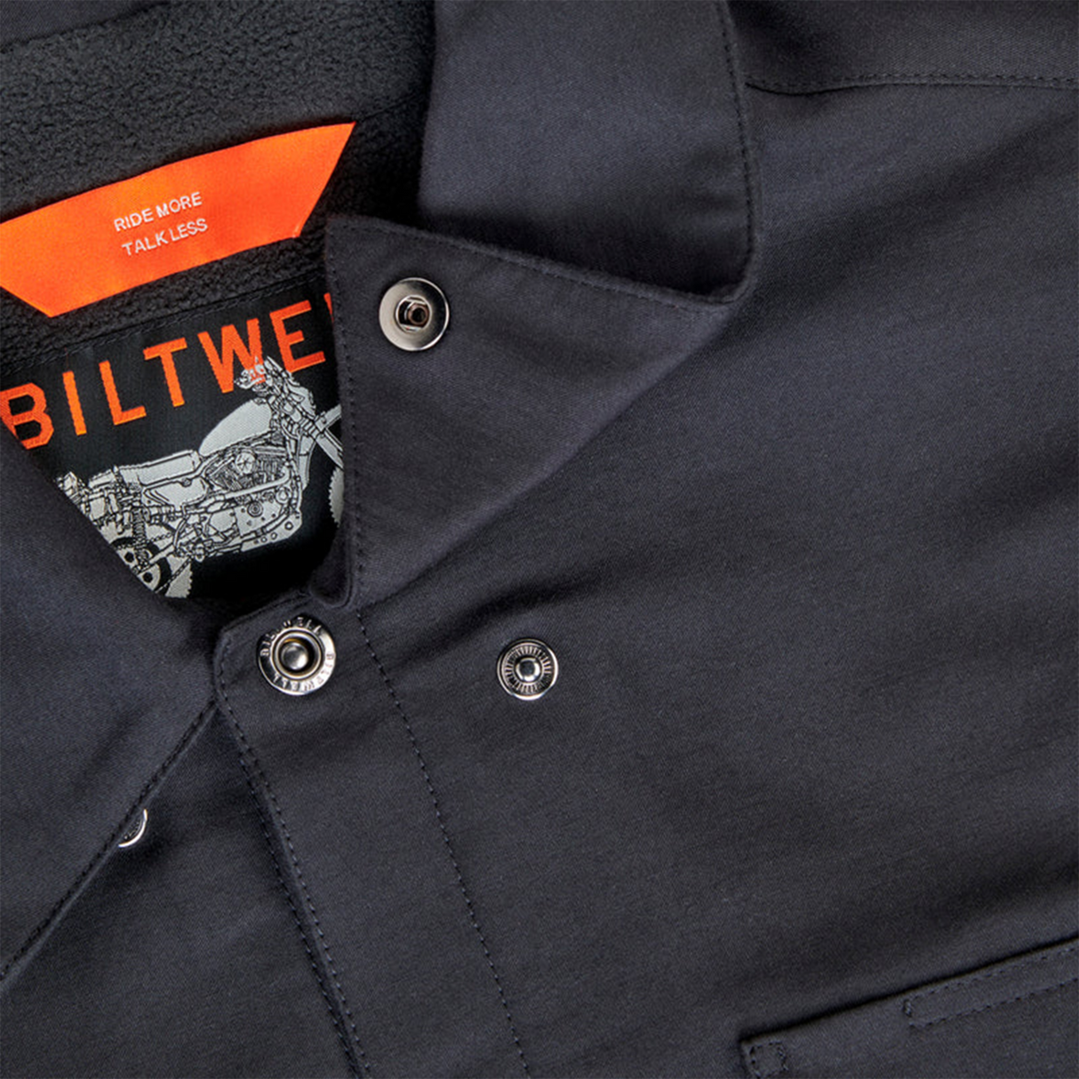 BILTWELL El Dorado Shirtjack - Black - XL 8129-121-005