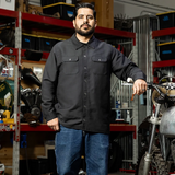 BILTWELL El Dorado Shirtjack - Black - Large 8129-121-004