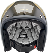 BILTWELL Bonanza Helmet - Scallop - Metallic Charcoal/Champagne - XL 1001-589-205