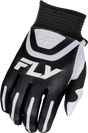 Youth F 16 Gloves Black/White Yl - Cycle City Outdoors