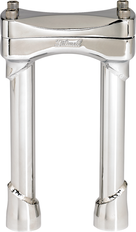 BILTWELL Murdock Handlebar Risers - 8" - Chrome 6403-105-08