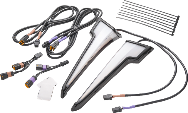 CIRO Quill™ Fairing Light - w/Turn Signal - Black - FLHX 12201