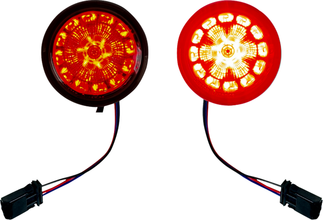 CUSTOM DYNAMICS ProBeam? Rear Turn Signal Inserts - LED - Smoke Lens PB-R-25JAE-S