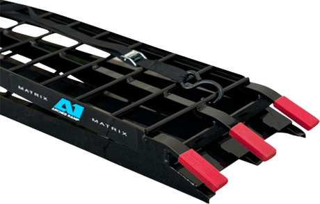 MATRIX CONCEPTS,LLC A1 Arch Folding Ramp - Aluminum - Black - 8' A1-800