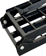 MATRIX CONCEPTS,LLC A1 Arch Folding Ramp - Aluminum - Black - 8' A1-800