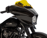 KLOCK WERKS Kolor Flare* Windshield - 6-1/2" - Yellow - FLHX KWW-01-0743
