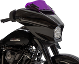 KLOCK WERKS Kolor Flare* Windshield - 6-1/2" - Purple - FLHX KWW-01-0746
