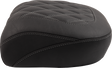 MUSTANG Wide Tripper™ Seat - Passenger - Gun Metal Stitching - FLT/FLH '23-'25 88511GM