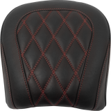 MUSTANG Wide Tripper™ Seat - Passenger - Dark Cherry Stitching - FLT/FLH '23-'25 88511DC