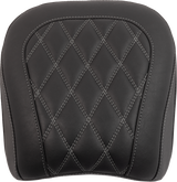 MUSTANG Wide Tripper™ Seat - Passenger - Gun Metal Stitching - FLT/FLH '23-'25 88511GM
