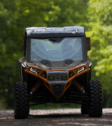 RAVEK Front Bumper/Skid Plate with Amber Lights - Orange - RZR XP 1000 64-317ORLA