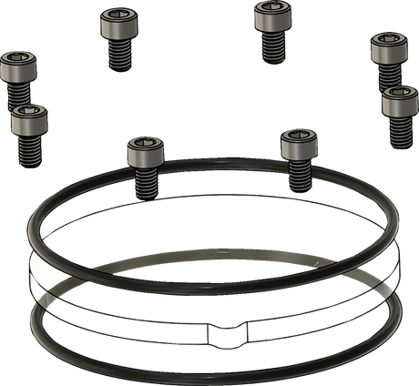 TRASK Assault Cam Cover Repair Kit - M8 TM-018-RK