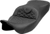 SADDLEMEN RoadSofa* Tri Gripper Seat - Standard Reach - w/o Backrest - FLH/FLT '08-'25 808-07B-21000