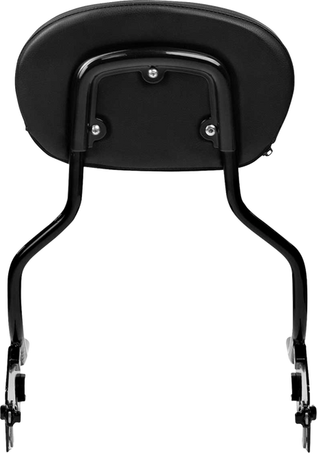 SADDLEMEN Sissy Bar Pad Bracket - Black 15725B