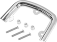 SADDLEMEN Sissy Bar Pad Bracket - Chrome 15725C