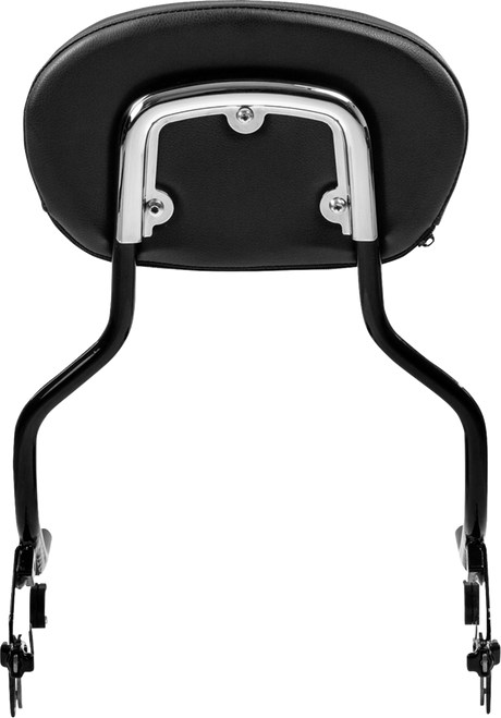SADDLEMEN Sissy Bar Pad Bracket - Chrome 15725C