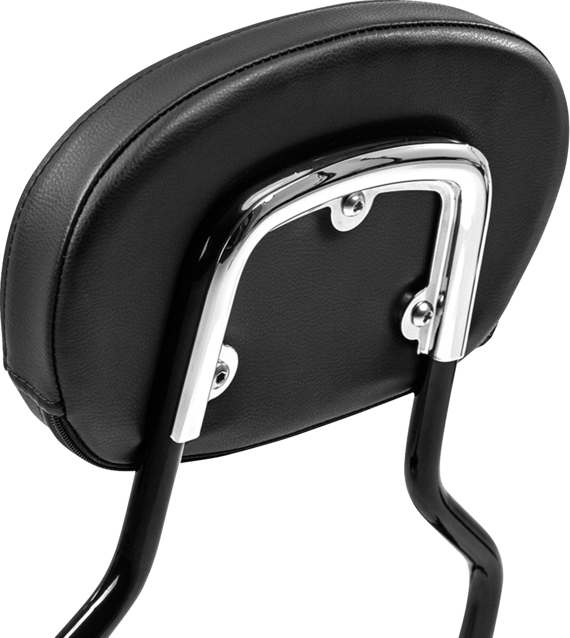 SADDLEMEN Sissy Bar Pad Bracket - Chrome 15725C