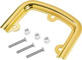 SADDLEMEN Sissy Bar Pad Bracket - Gold 15725GO