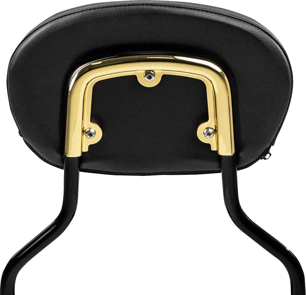 SADDLEMEN Sissy Bar Pad Bracket - Gold 15725GO