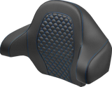 SADDLEMEN Tour Pak - Dragon Scale - Blue Stitch - FLH/FLT '14-'24 814-07-15501