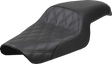 SADDLEMEN Profiler™ Seat - XL - Lattice Stitch - Black - Sportster S '21-'25 821-36-149