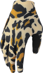 THOR Women's Sportmode Cheetah Gloves - Tan/Black - Large 3331-0310