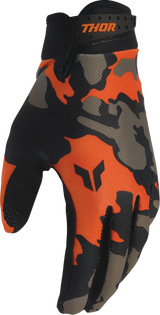 THOR Launchmode Hunter Gloves - Orange/Black - Medium 3330-8523