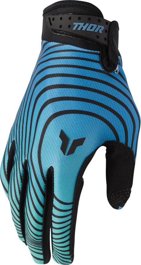 THOR Launchmode Identity Gloves - Teal/Black - Small 3330-8529