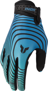 THOR Launchmode Identity Gloves - Teal/Black - Large 3330-8531