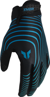 THOR Launchmode Identity Gloves - Teal/Black - Large 3330-8531