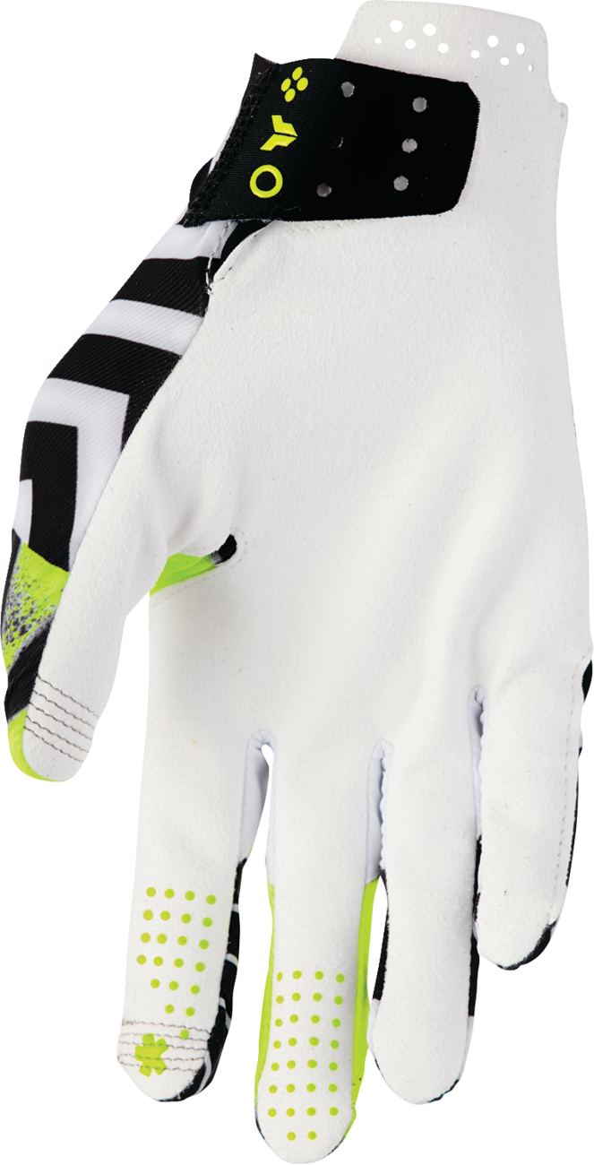 THOR Sportmode Anarchy Gloves - Black/White - XS 3330-8549