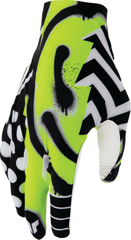 THOR Sportmode Anarchy Gloves - Black/White - Large 3330-8552