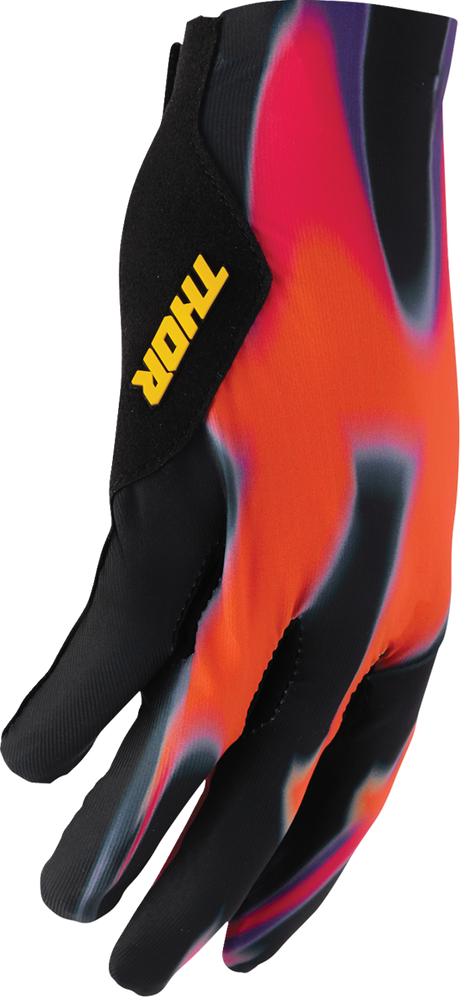 THOR Sportmode Inferno Gloves - Orange/Purple - XS 3330-8555