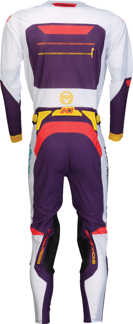 MOOSE OFFROAD Alpha One Pants - Purple/Red - US 28 2901-12061