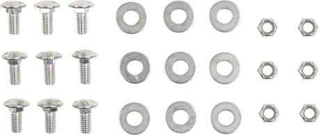 MOOSE OFFROAD Plow Rubber Flap Hardware - Nuts/Bolts BB2572PF