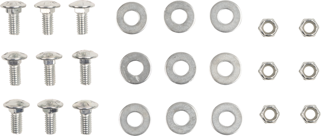 MOOSE OFFROAD Plow Rubber Flap Hardware - Nuts/Bolts BB2572PF