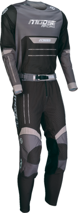 MOOSE OFFROAD Alpha One Jersey - Black/Gray - XL 2910-8300