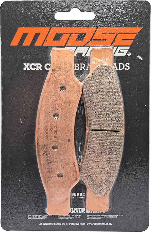 MOOSE OFFROAD Brake Pad - Rear - Can-Am M735-S47