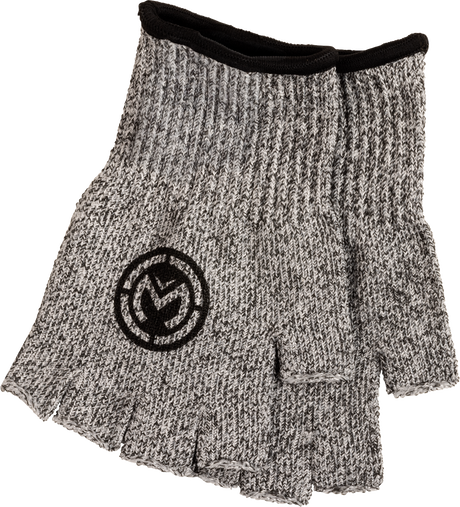 MOOSE OFFROAD Moose Half Finger Glove Liners - Gray - Small 3330-8360