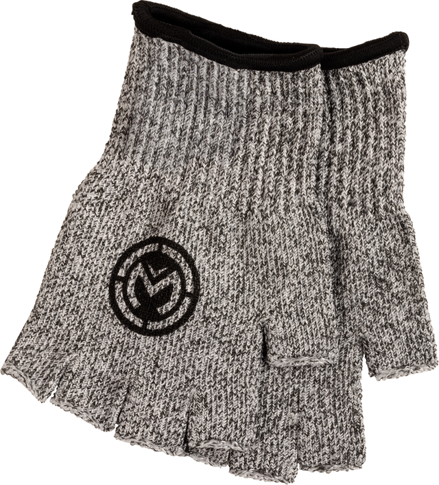 MOOSE OFFROAD Moose Half Finger Glove Liners - Gray - Small 3330-8360
