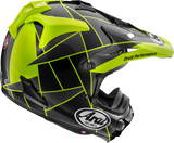 ARAI HELMETS VX-Pro4 Helmet - Fragment - Yellow - Small 0110-9527