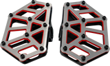KODLIN USA NXL Mini Floorboards - Black w/ Red Accent K73254-RL
